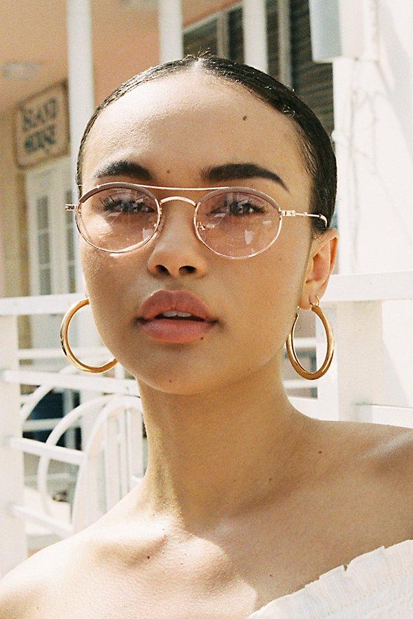 Drew Oval Aviator By Free People
